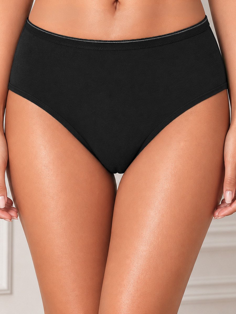 Pack of 3 - Mid Waist Hipster Panties