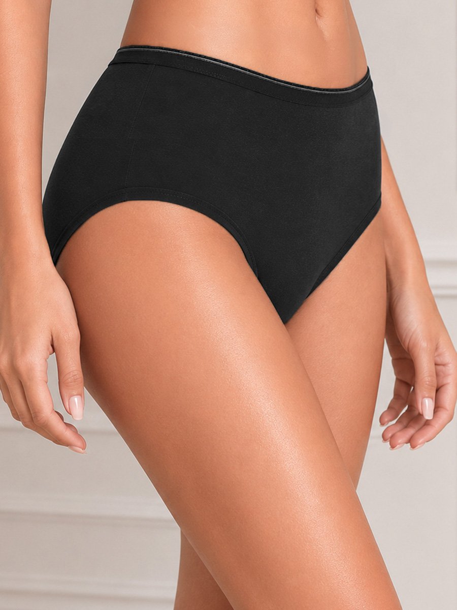 Pack of 3 - Mid Waist Hipster Panties