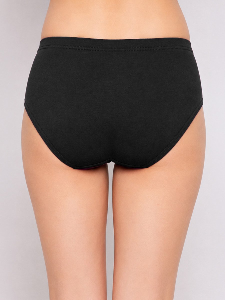 Pack of 3 - Mid Waist Hipster Panties