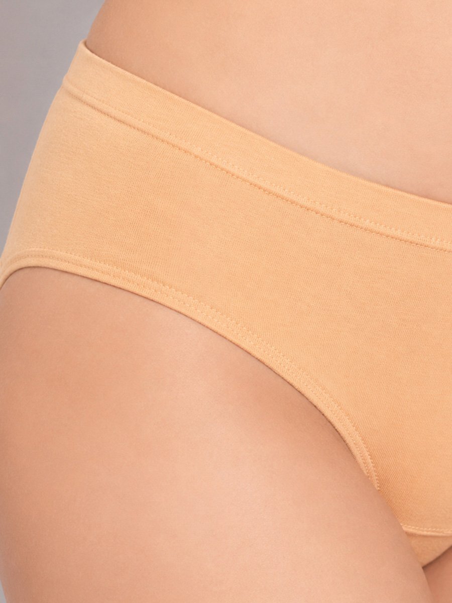 Pack of 3 - Mid Waist Hipster Panties