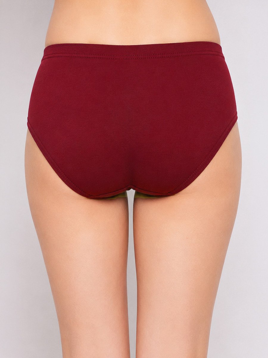 Pack of 3 - Mid Waist Hipster Panties