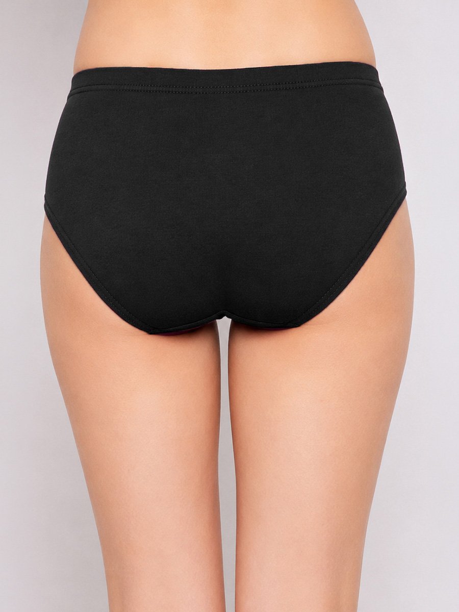 Pack of 3 - Mid Waist Hipster Panties
