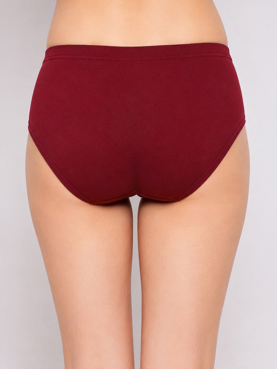Pack of 3 - Mid Waist Hipster Panties