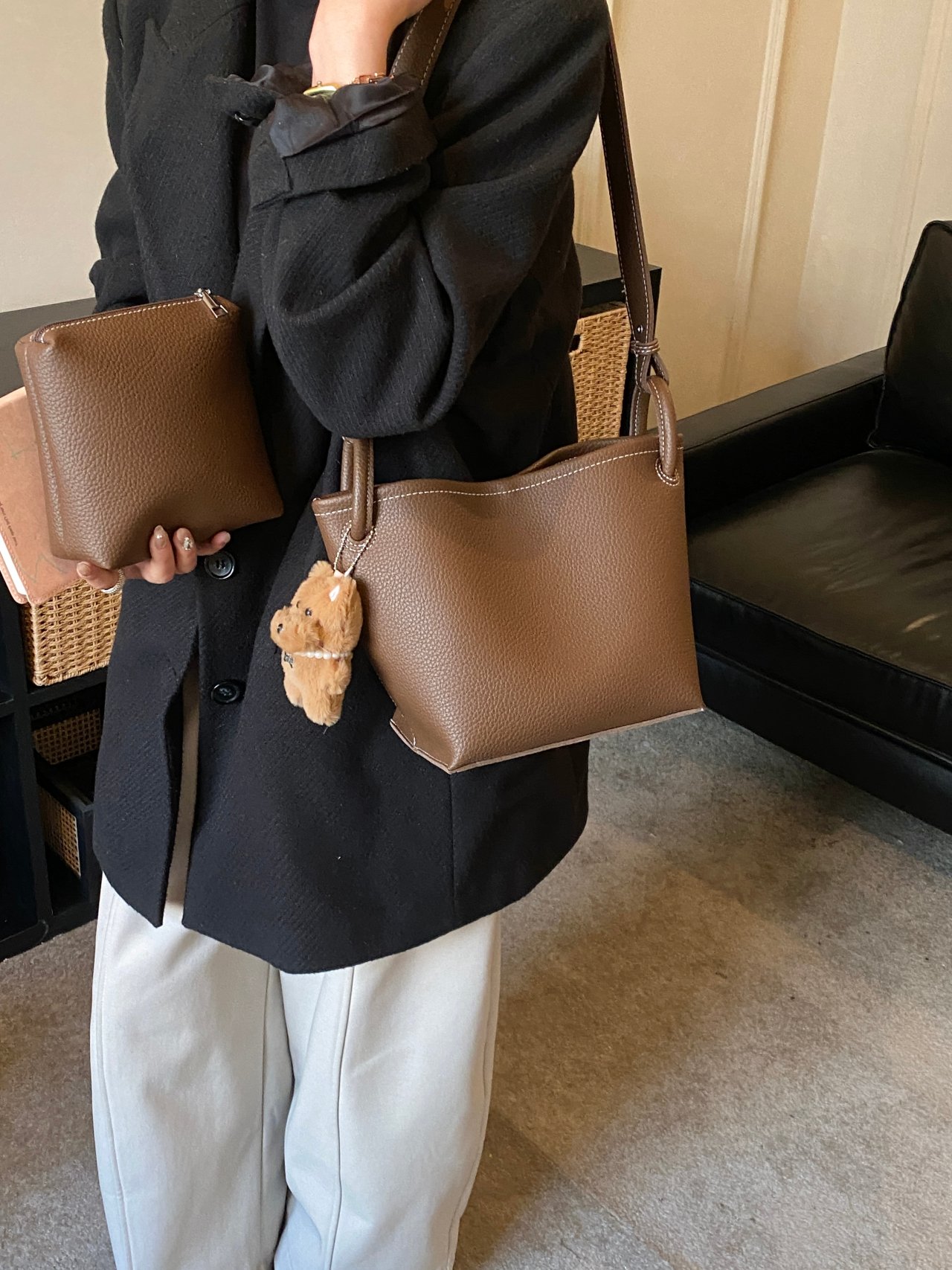 Brown Crossbody Bag