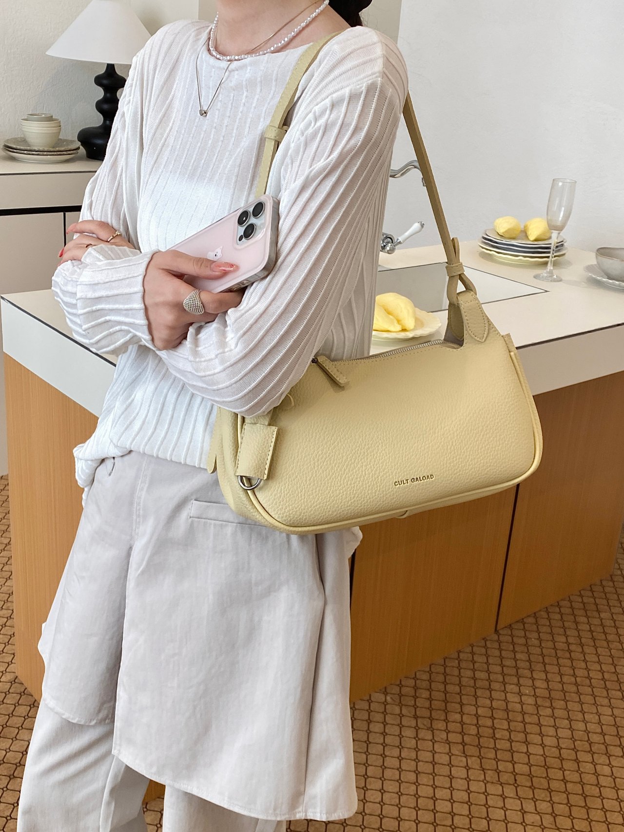 Yellow Shoulder Bag