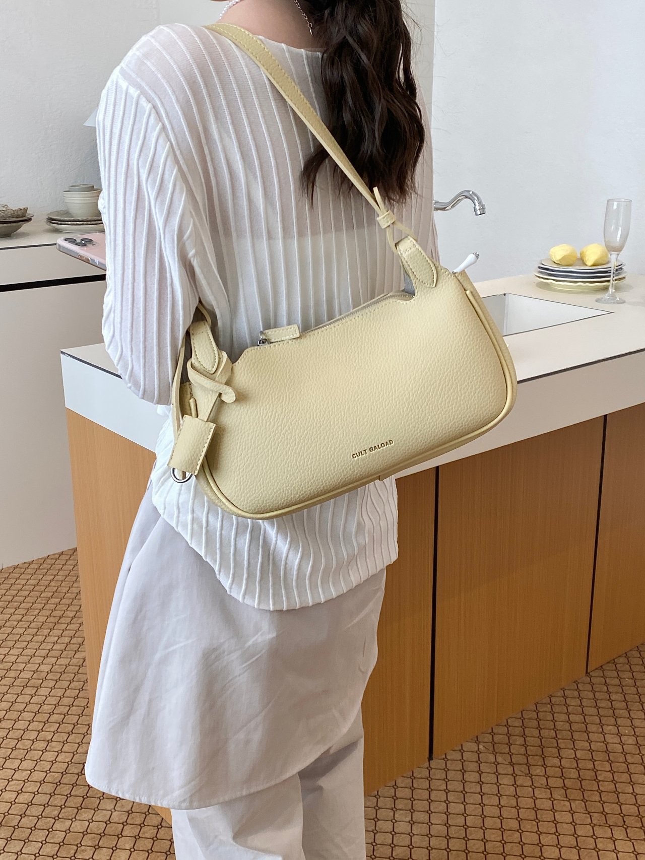 Yellow Shoulder Bag