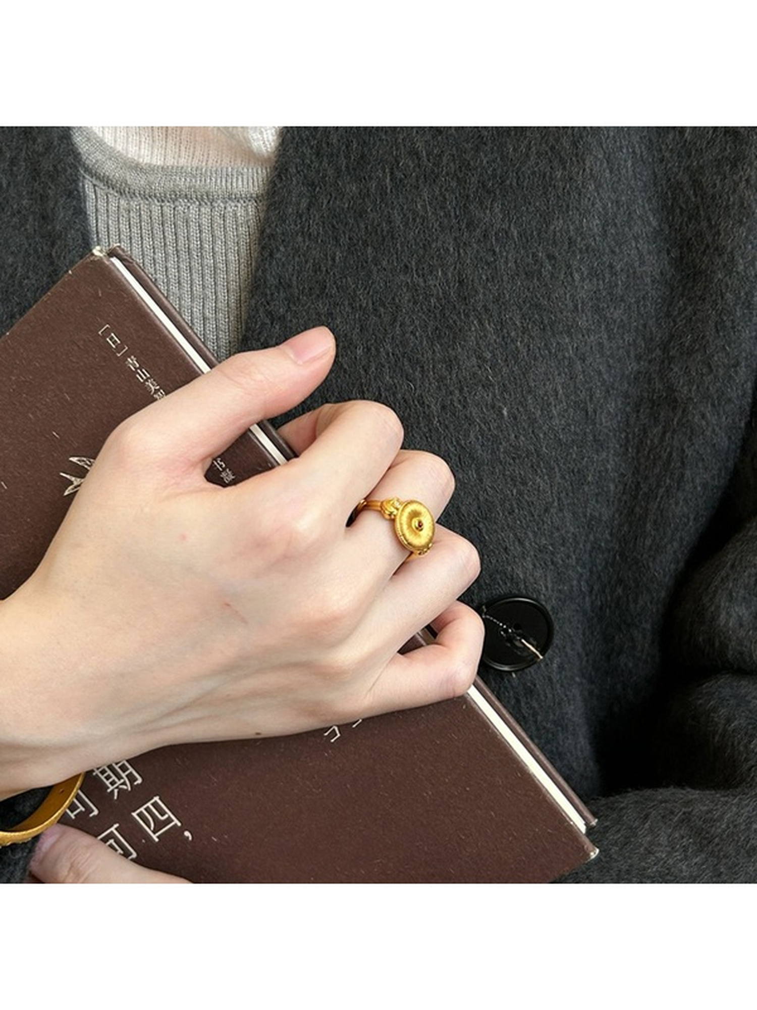 Golden Heritage Ruby Ring