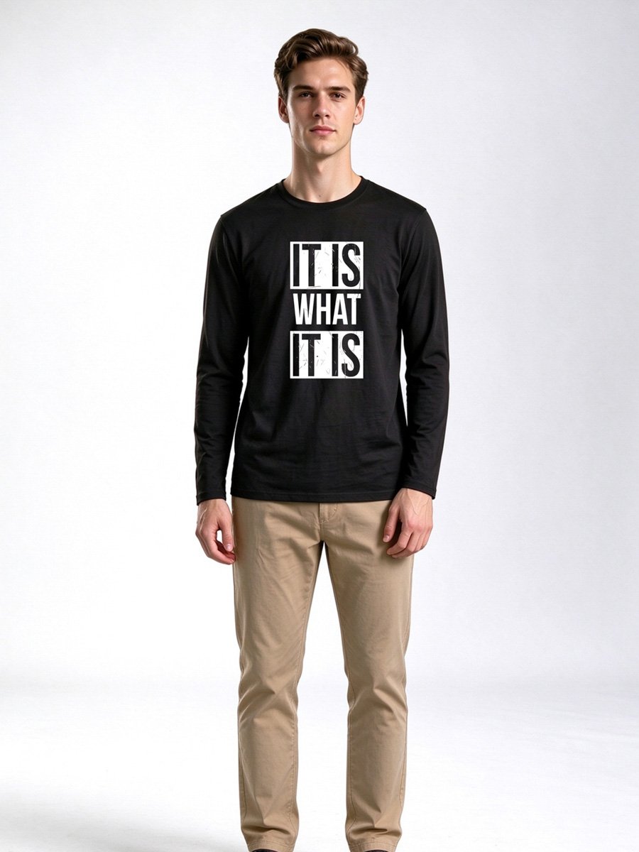 Black Graphic Print T-Shirt