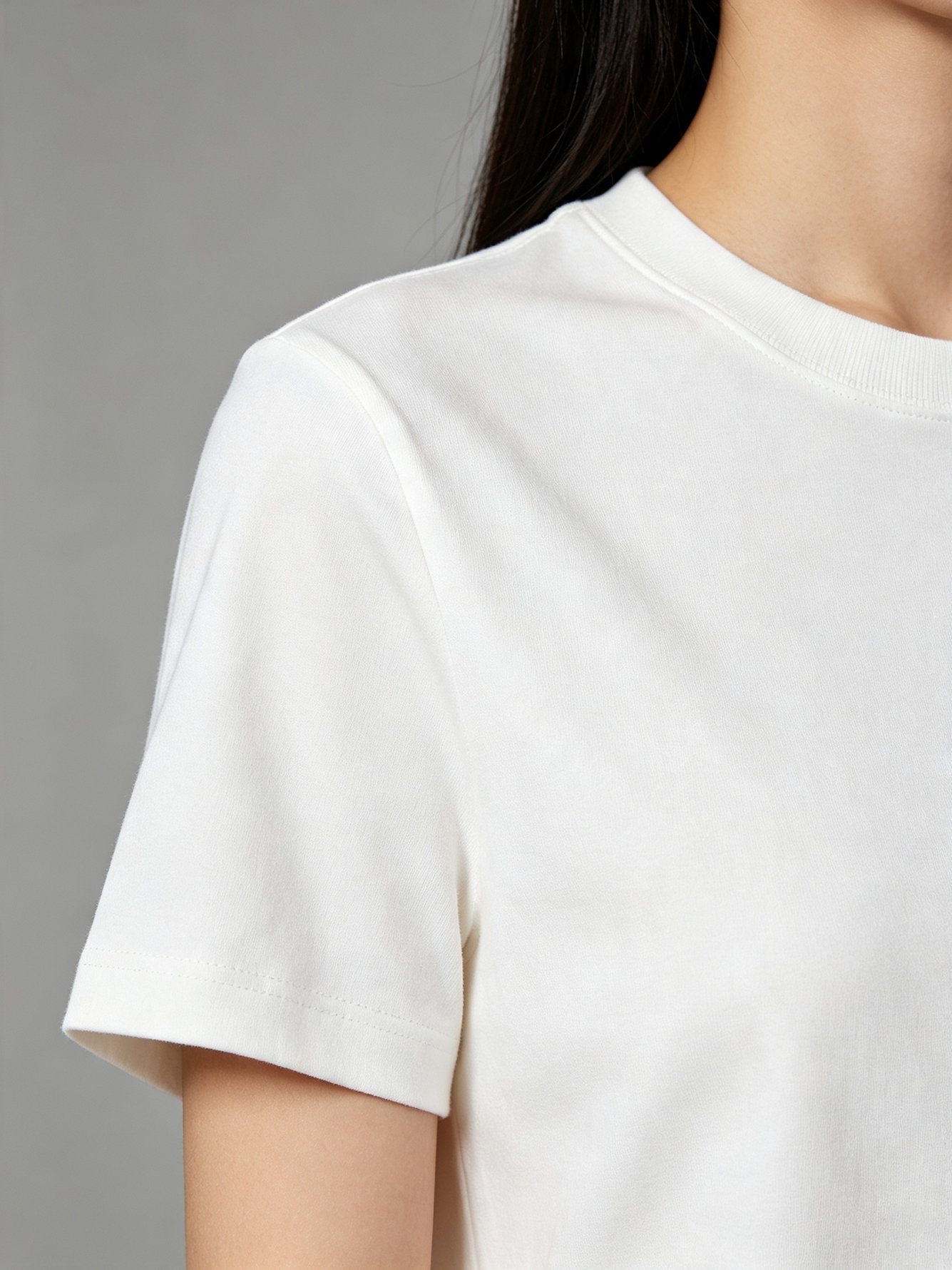 White Graphic Print Round Neck Regular Fit T-Shirt