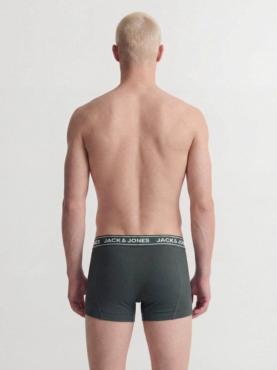 Pack of 5 - Back JACMAX Logo Print Trunks