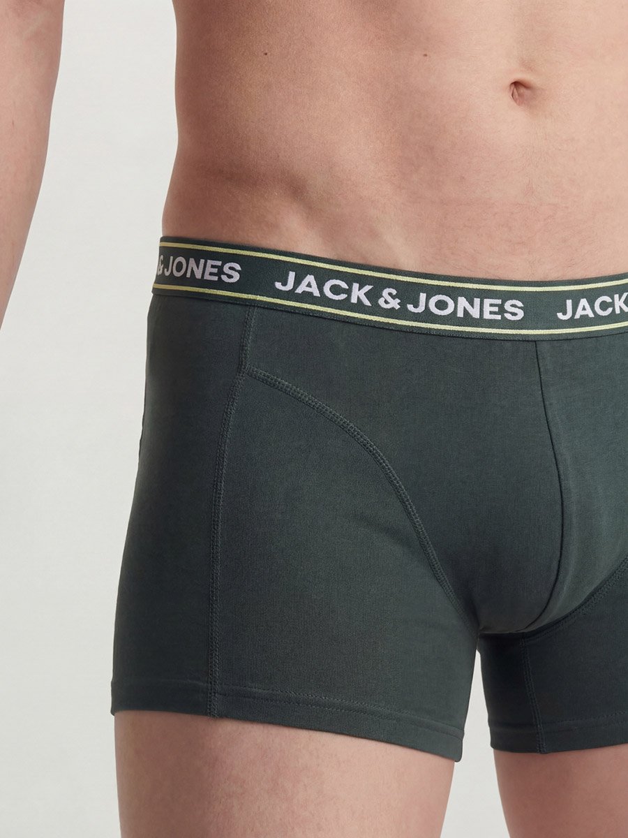 Pack of 5 - Back JACMAX Logo Print Trunks