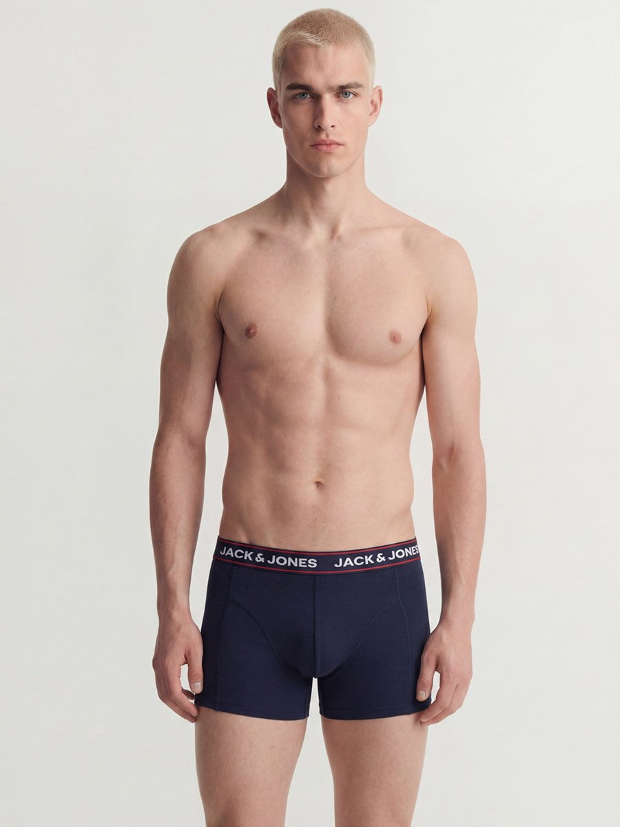 Pack of 5 - Back JACMAX Logo Print Trunks