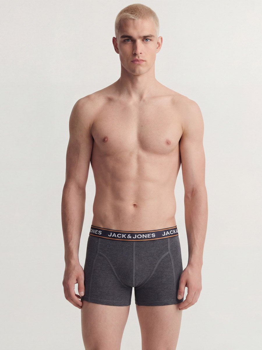 Pack of 5 - Back JACMAX Logo Print Trunks