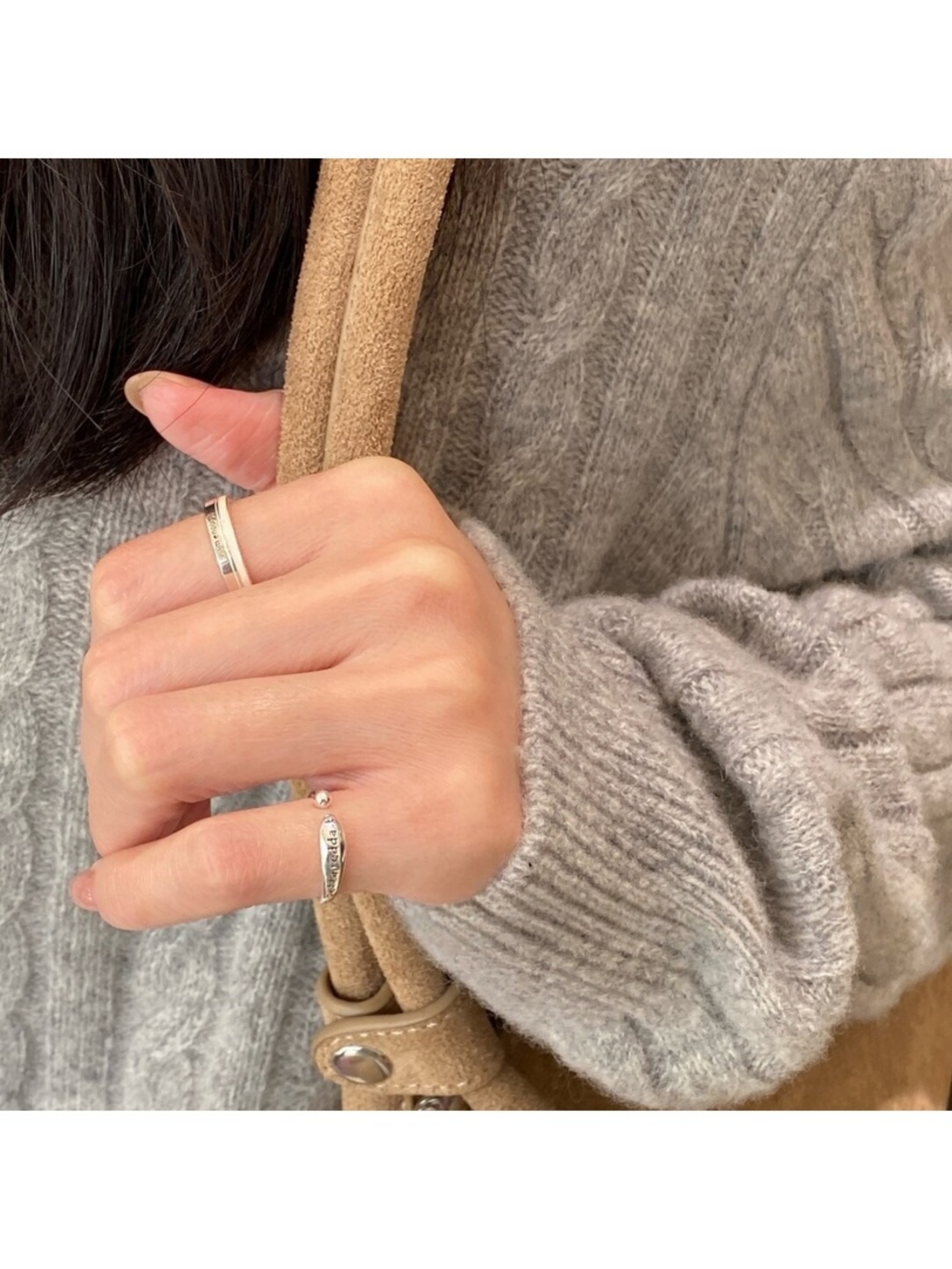 Silver Adjustable Ring