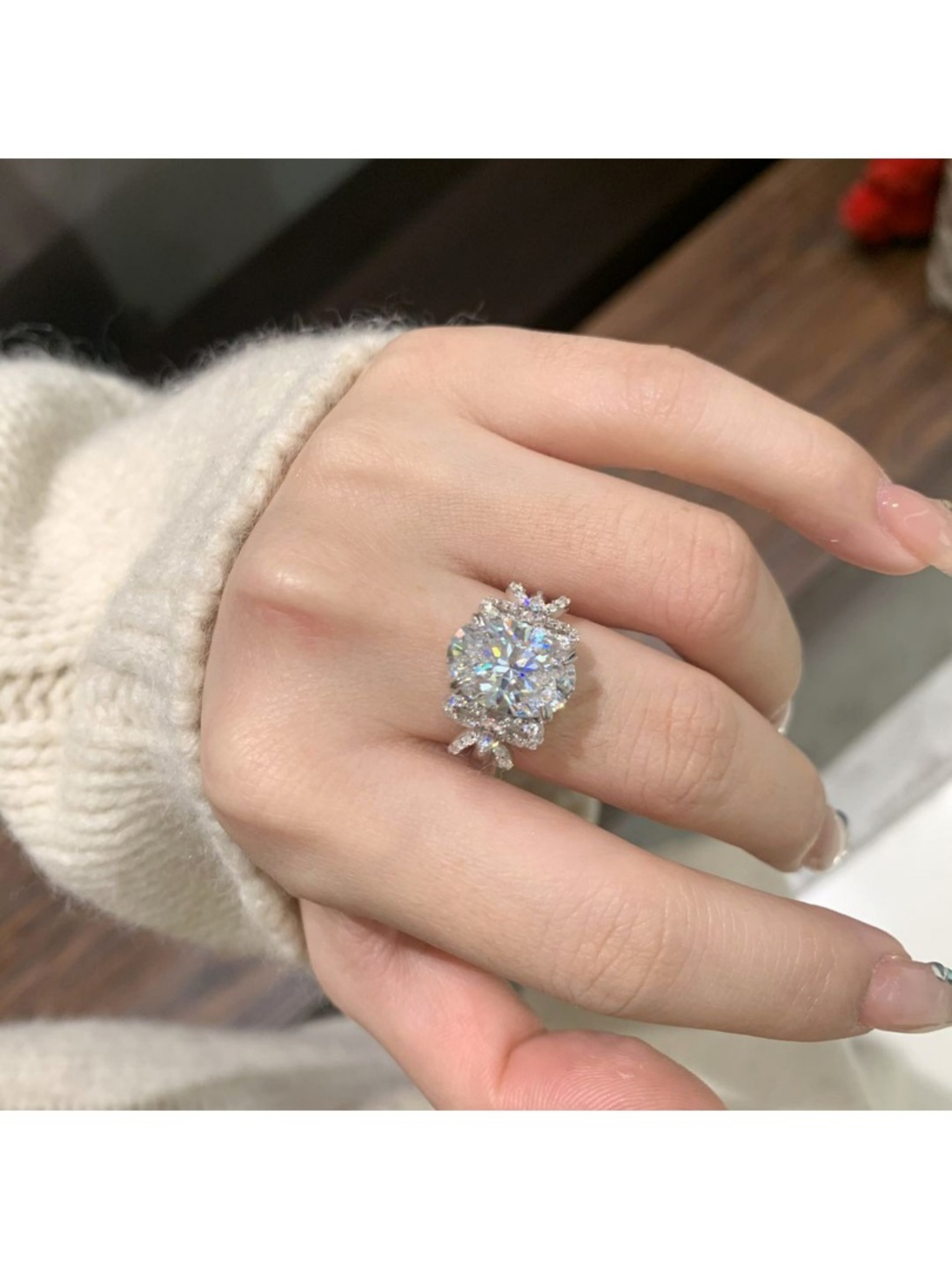 Silver Bow Ring