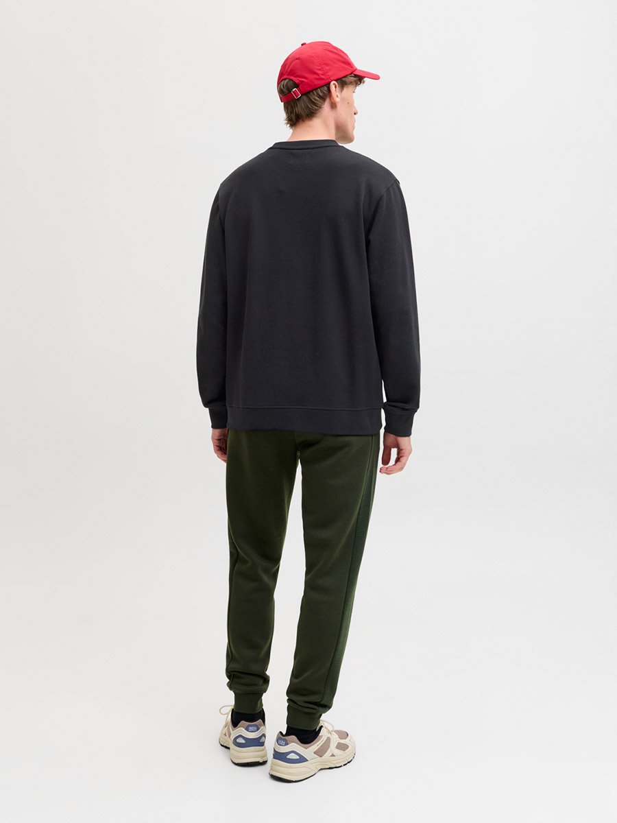 Black Crew Neck Sweatshirt