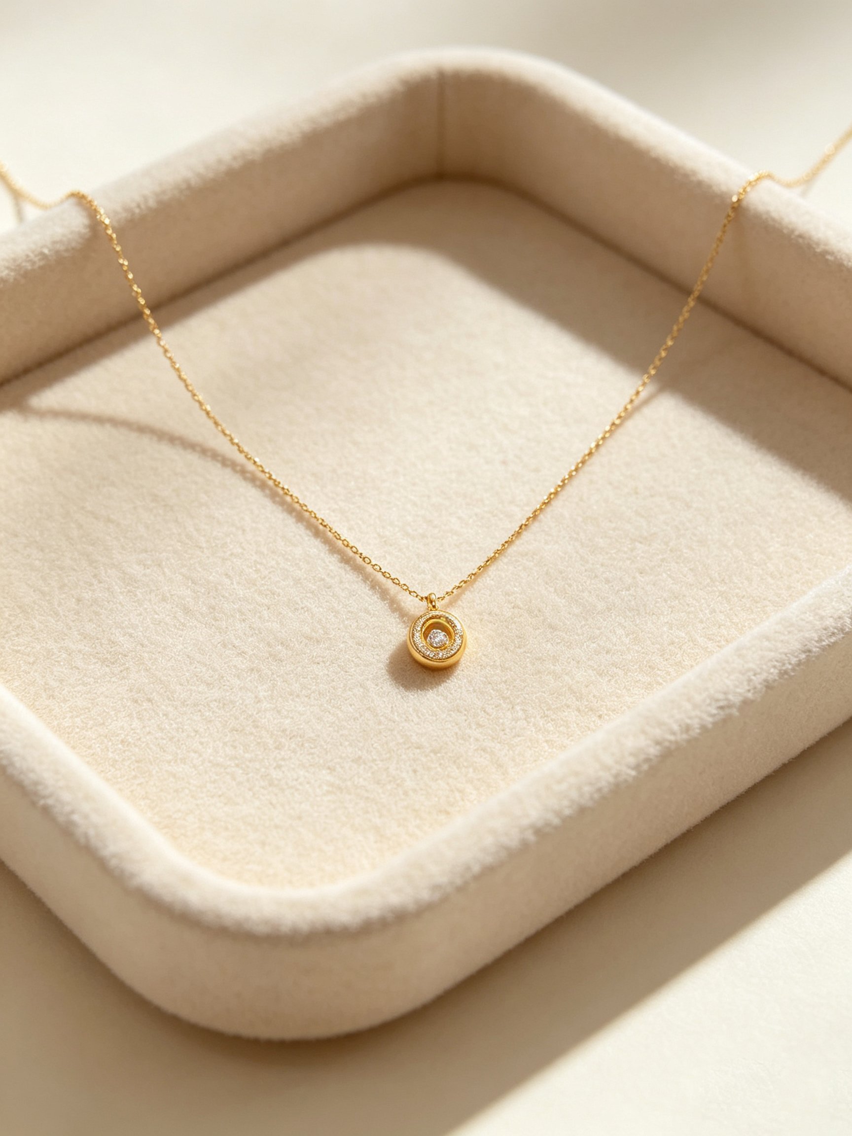 Gold Pendant Necklace