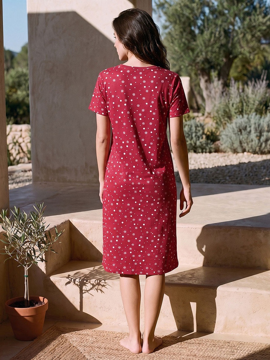 Printed Night Dress