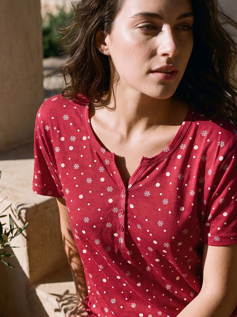 Printed Night Dress