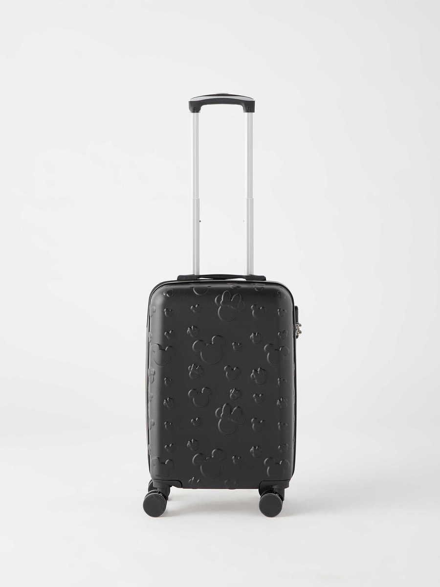 Minnie Mouse Detail Hardcase Trolley Bag with Retractable Handle