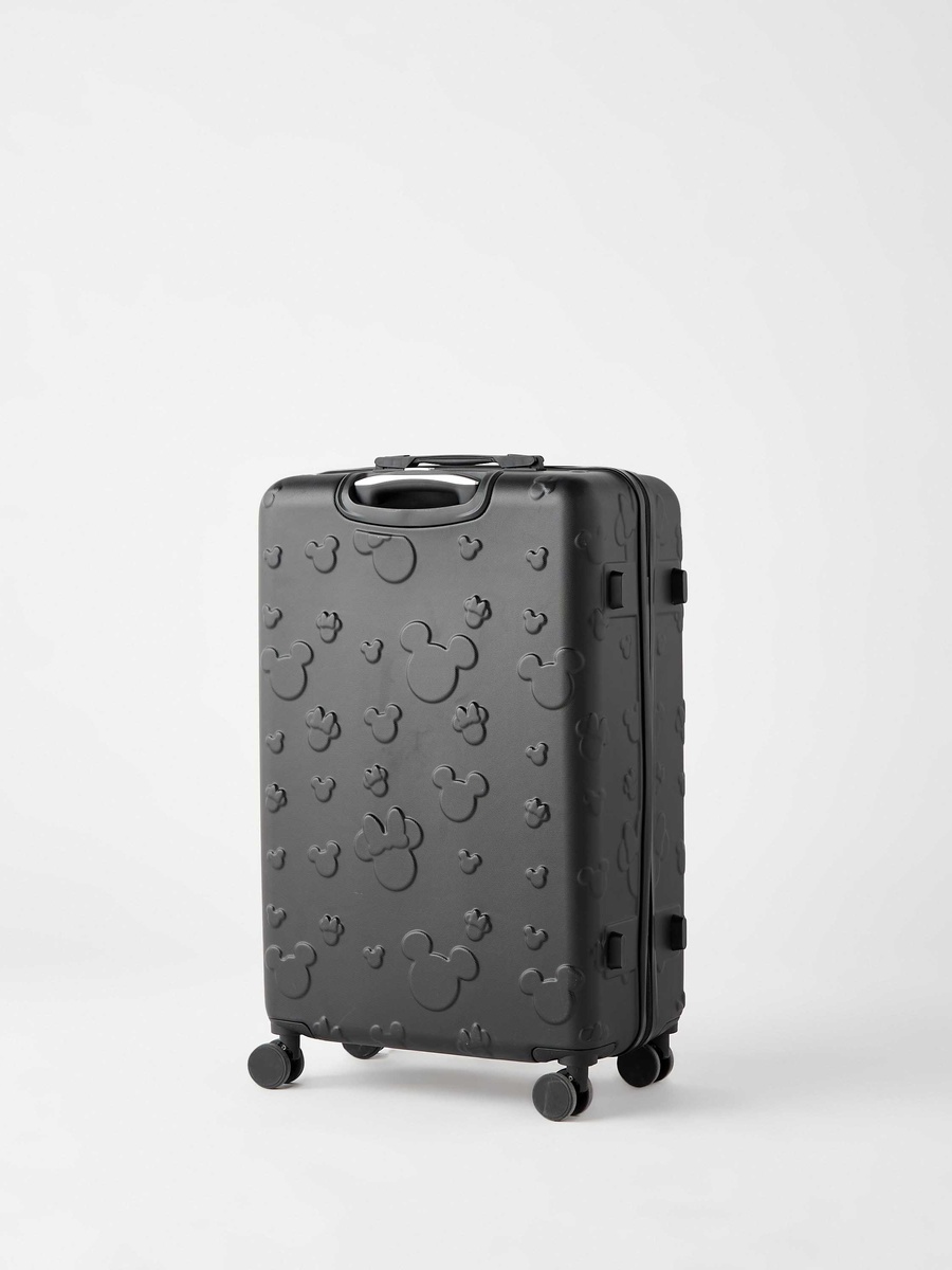 Minnie Mouse Detail Hardcase Trolley Bag with Retractable Handle