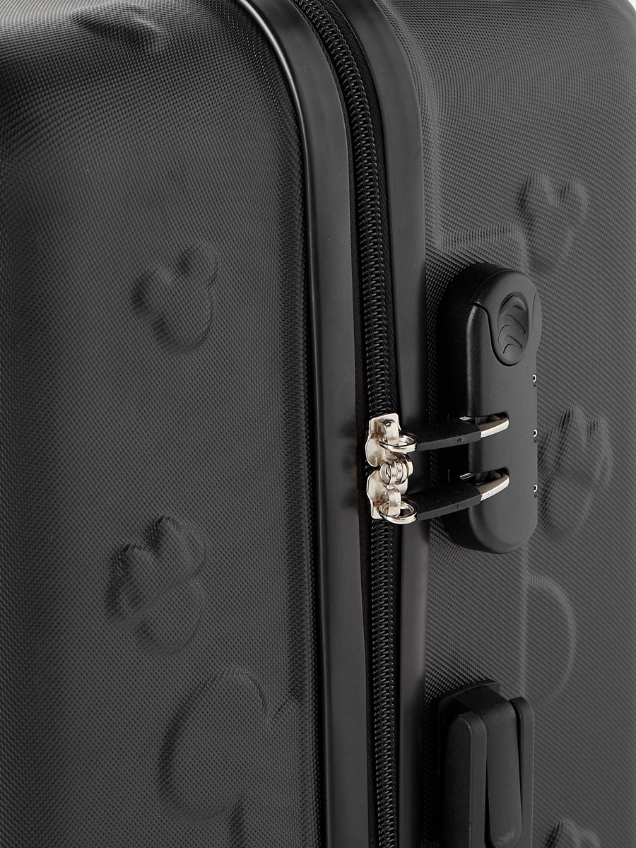 Minnie Mouse Detail Hardcase Trolley Bag with Retractable Handle
