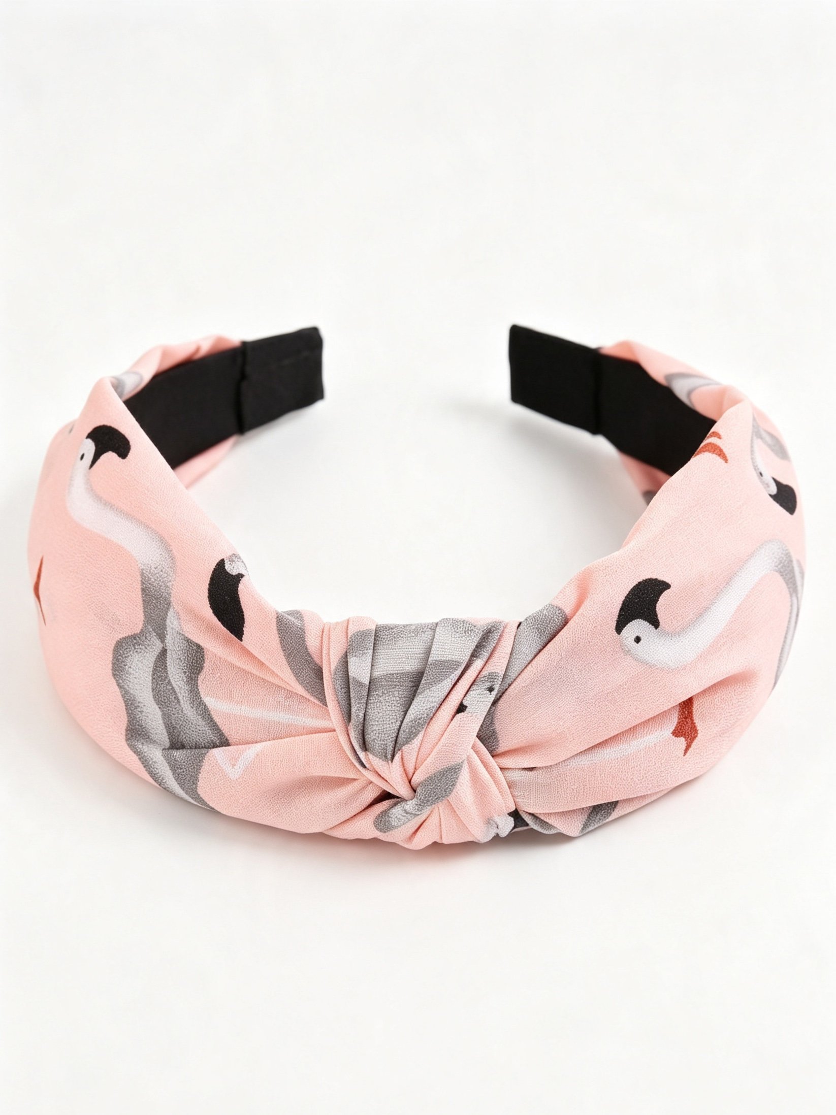Pink Flamingo Knot Headband