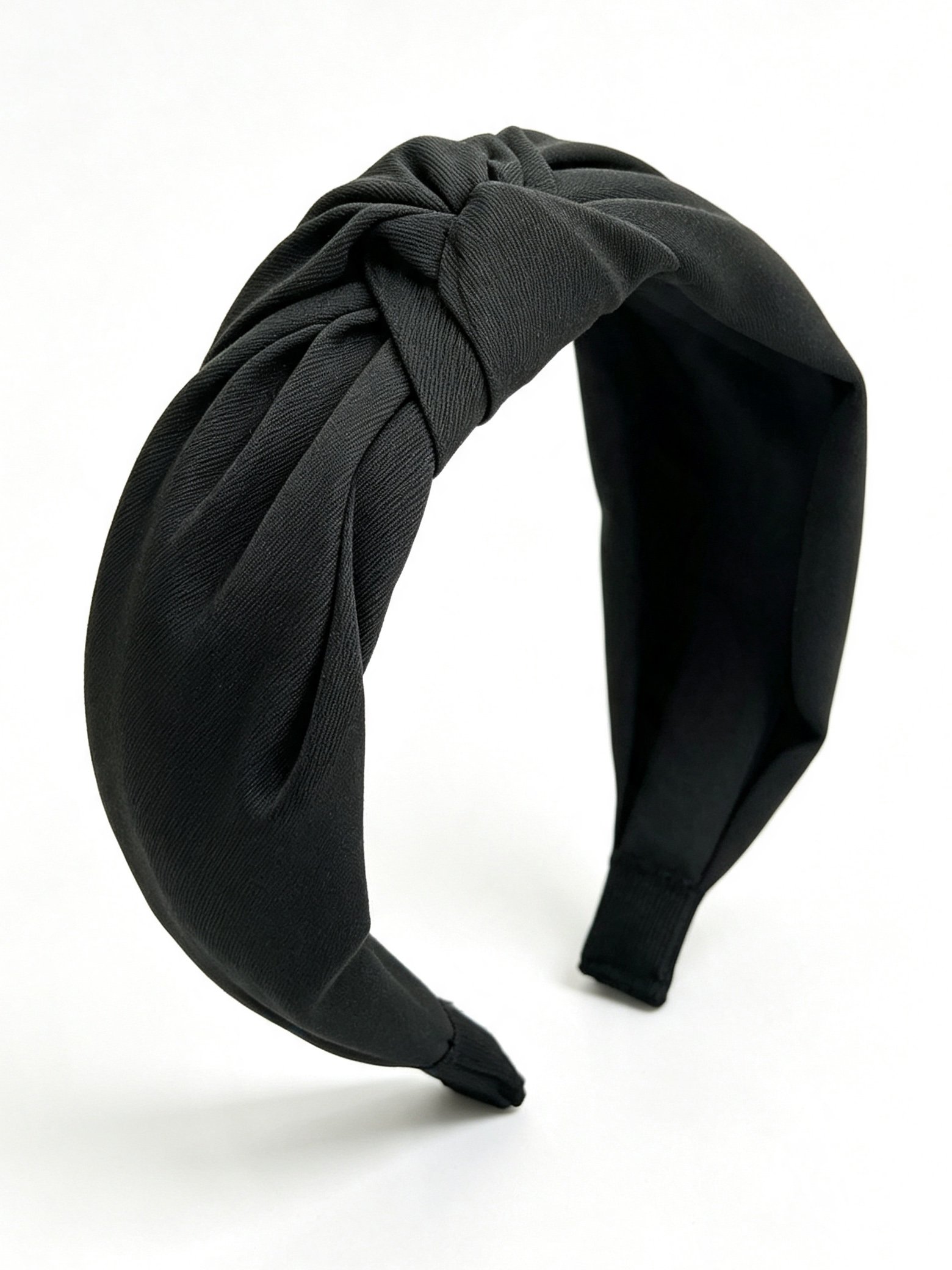 Black Knotted Headband 