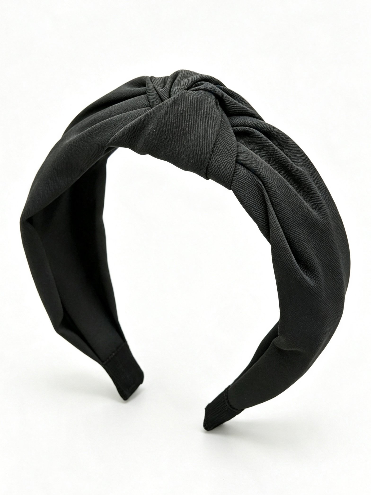 Black Knotted Headband 