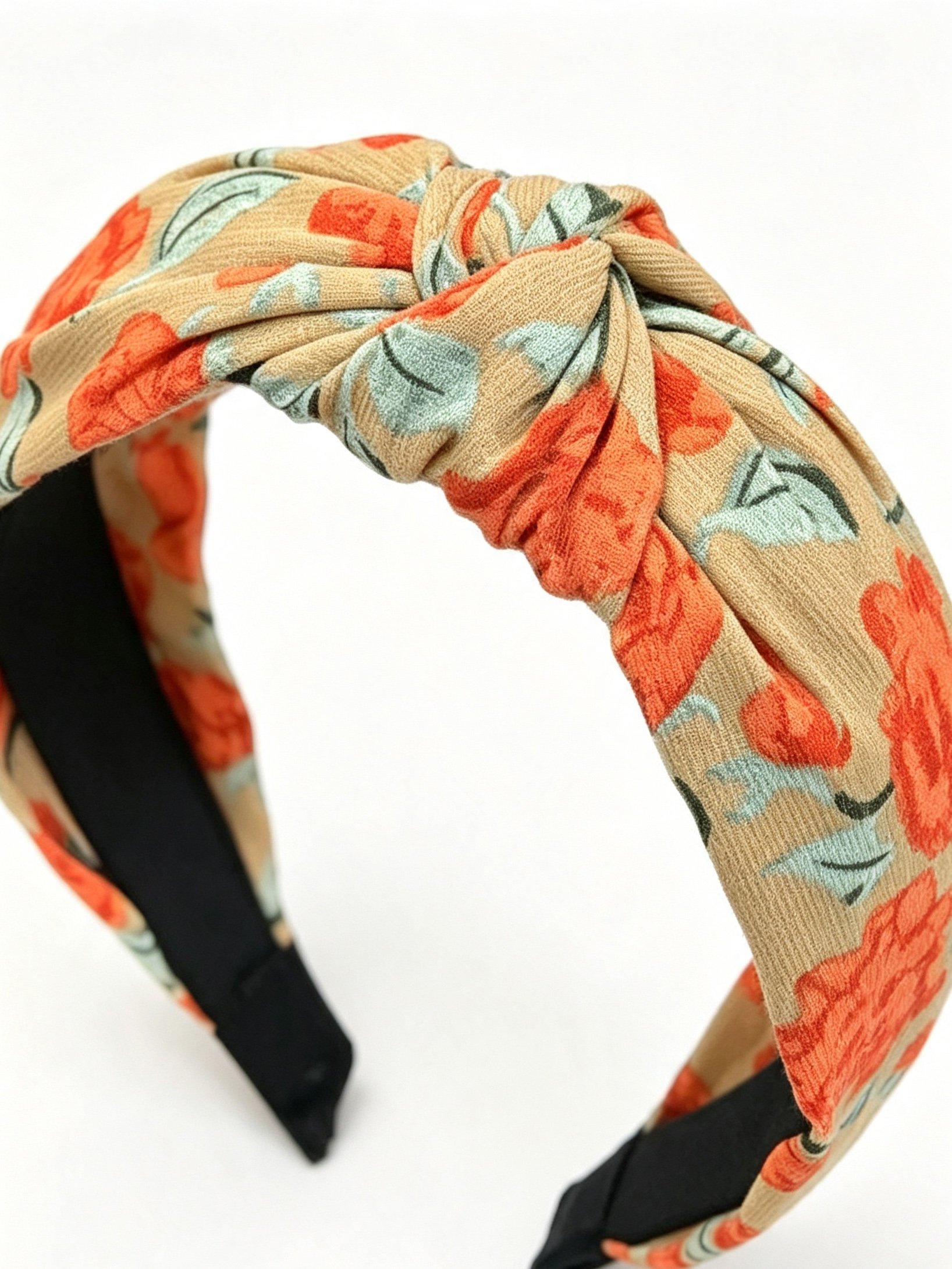 Floral Knotted Headband 