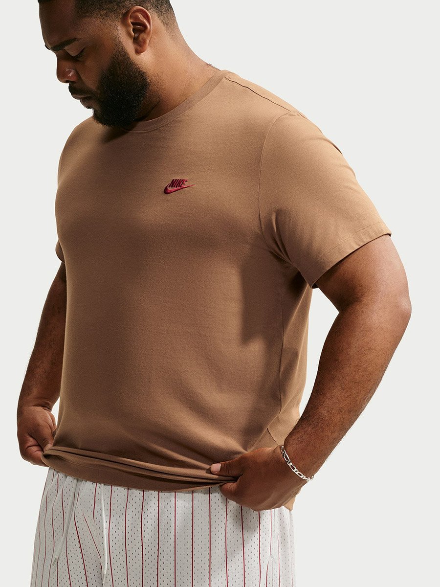 Brown Sportswear Club T-Shirt