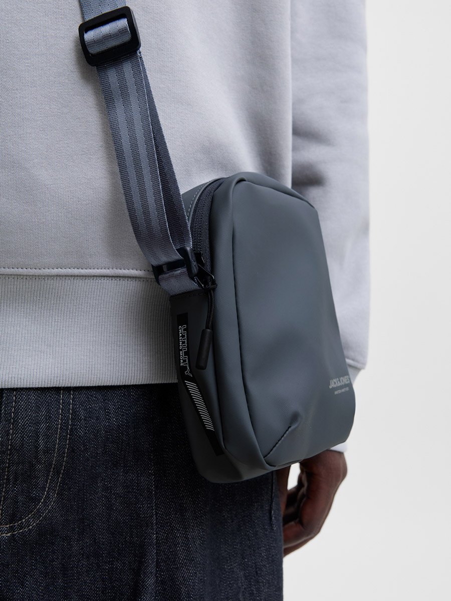 Grey JACKAIDEN Crossbody Sling Bag