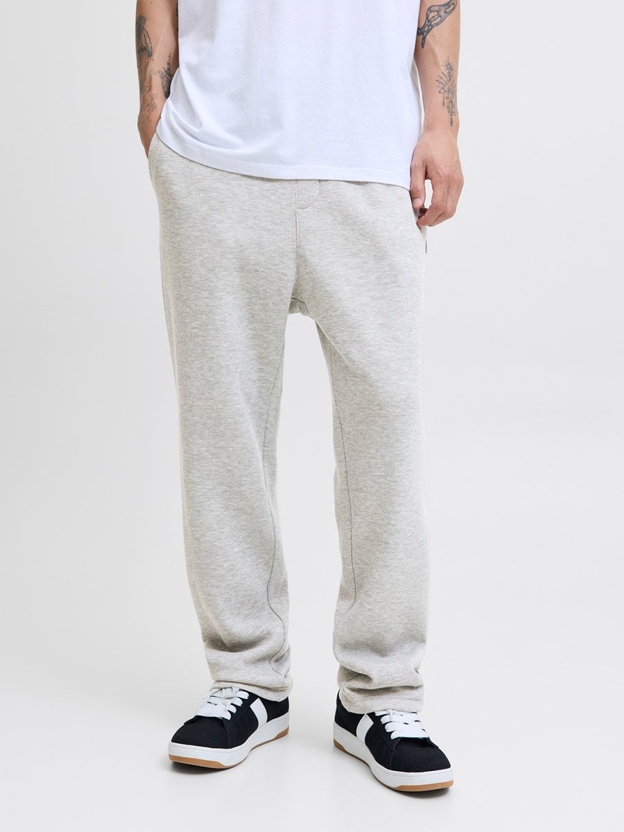 Grey JPSTKANE Solid Straight Leg Joggers