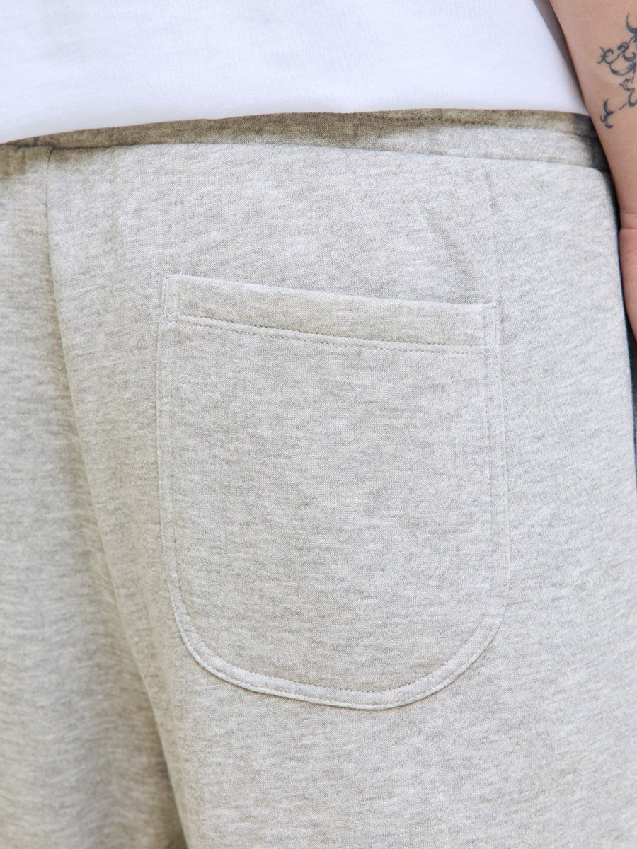 Grey JPSTKANE Solid Straight Leg Joggers