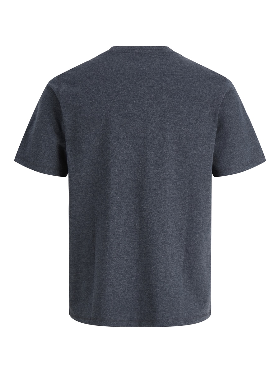 Charcoal Melange Crew Neck T-Shirt