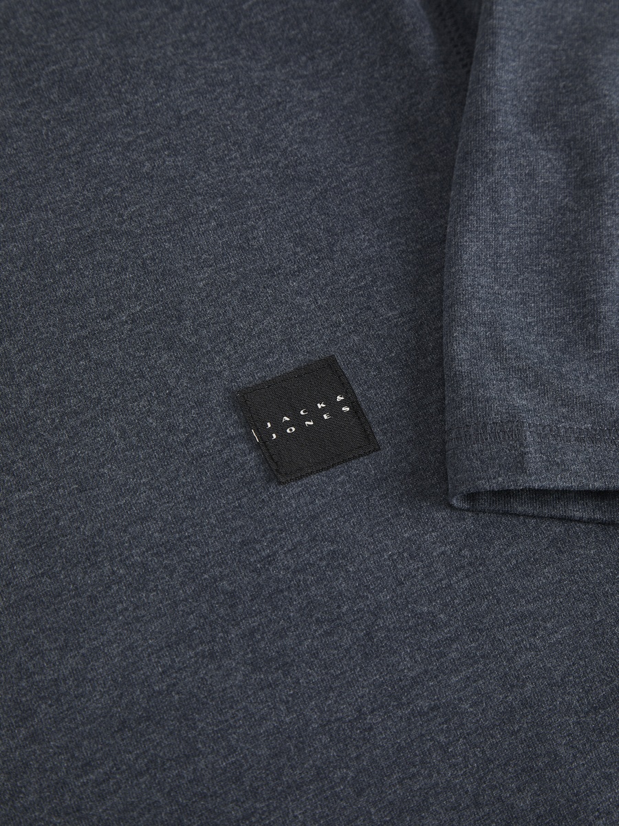 Charcoal Melange Crew Neck T-Shirt