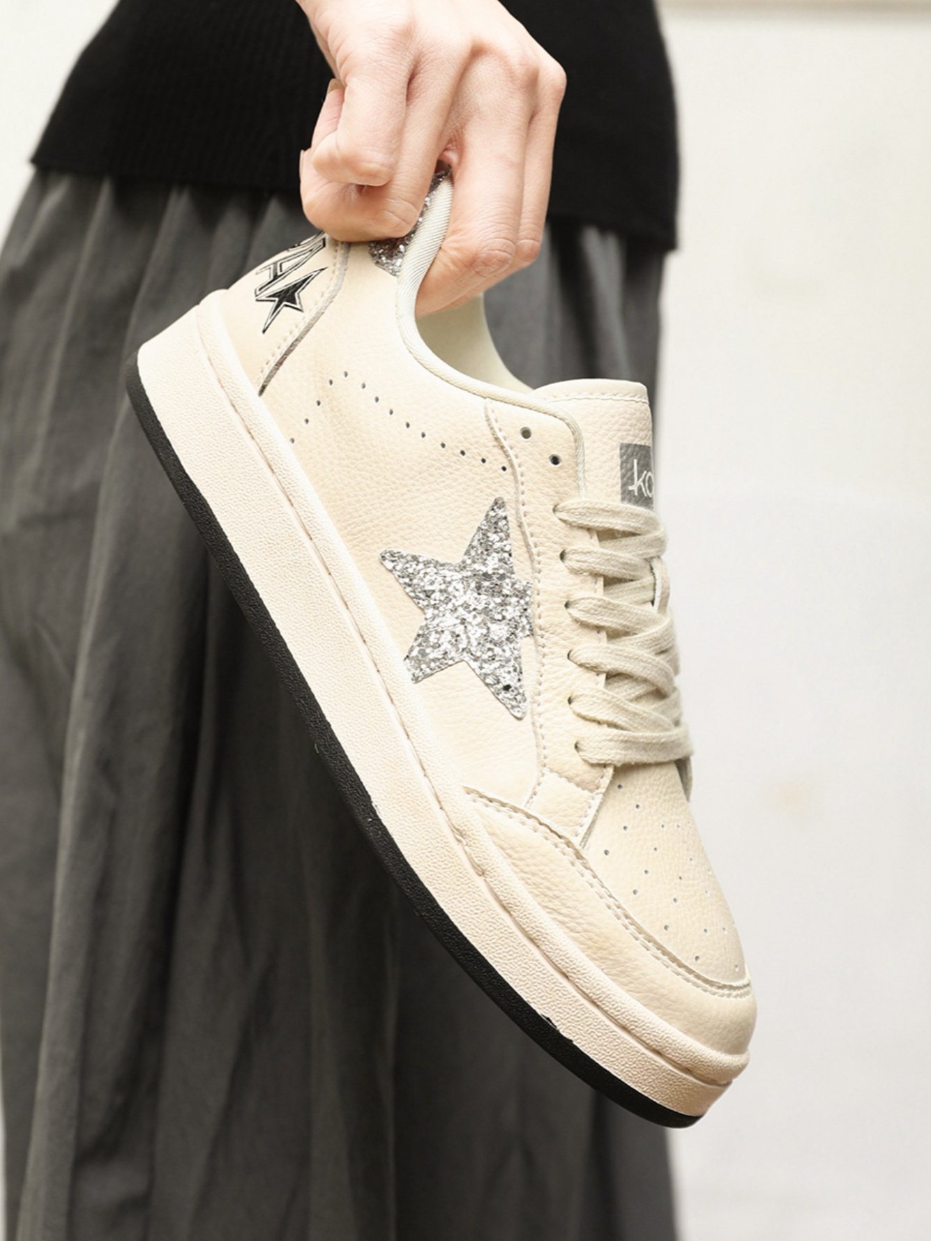 Low Cut Faux Leather Comfortable Versatile Board Shoes