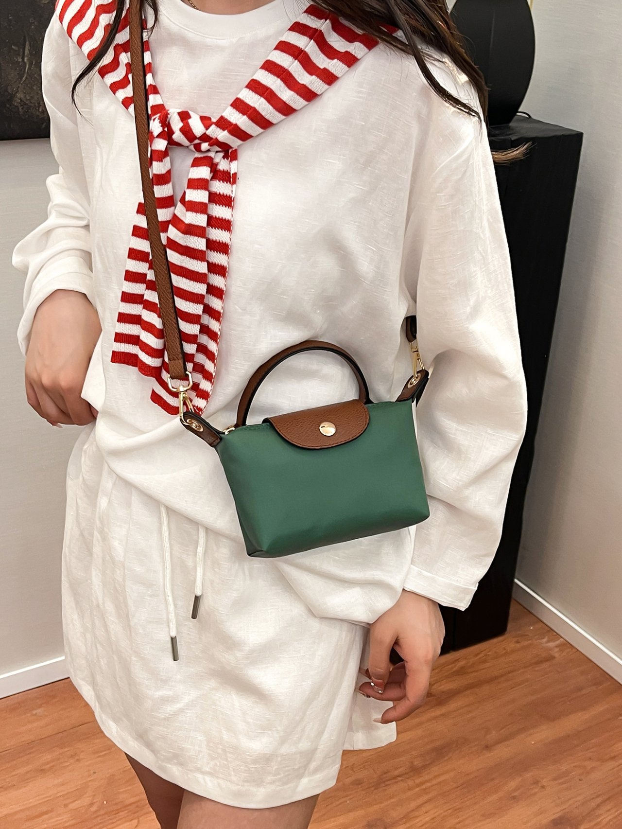 Green Mini Crossbody Bag