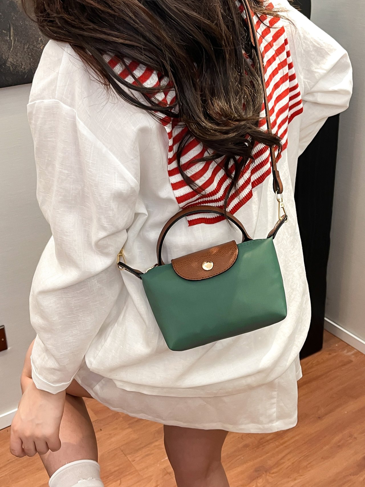 Green Mini Crossbody Bag
