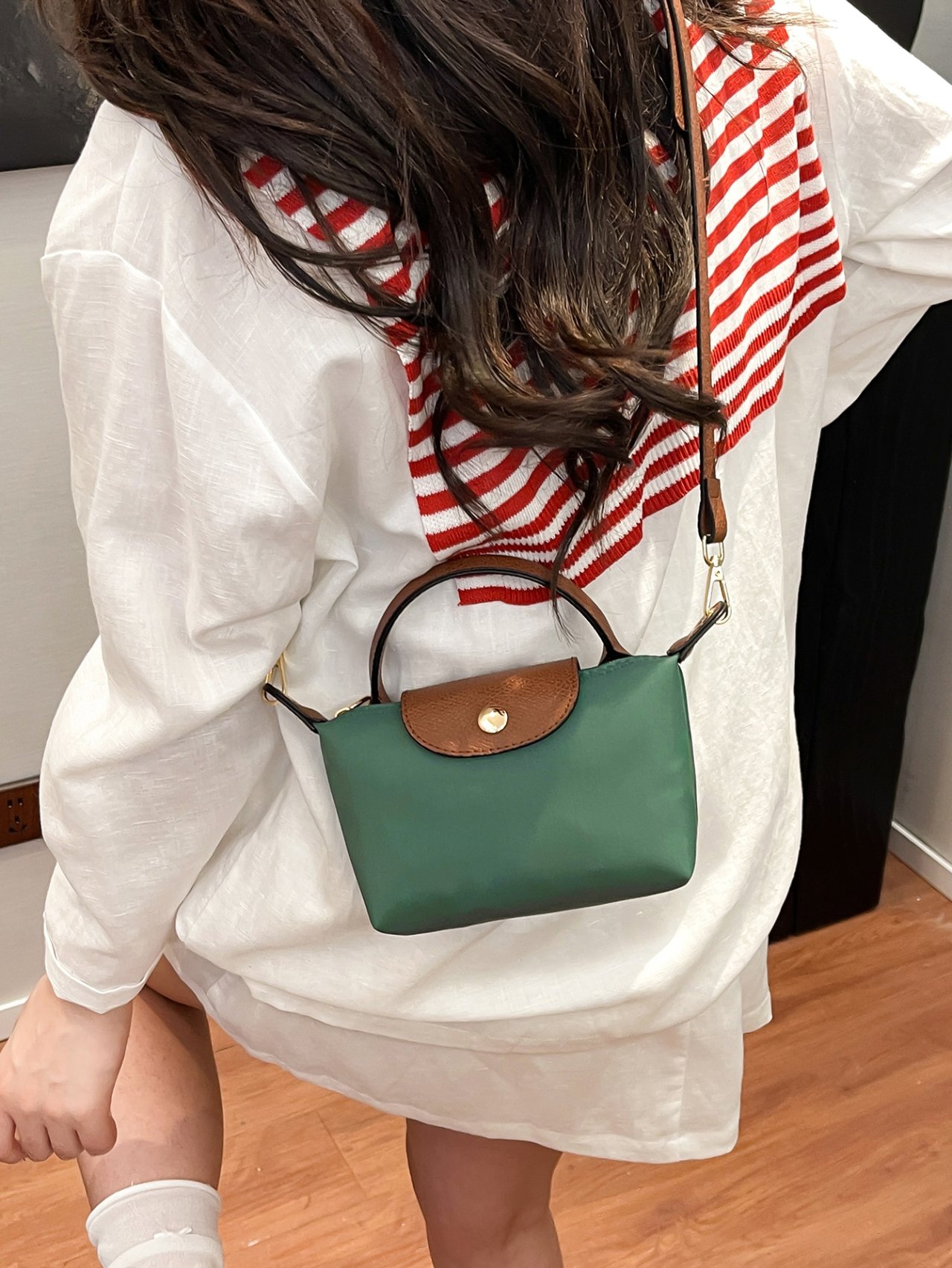 Green Mini Crossbody Bag