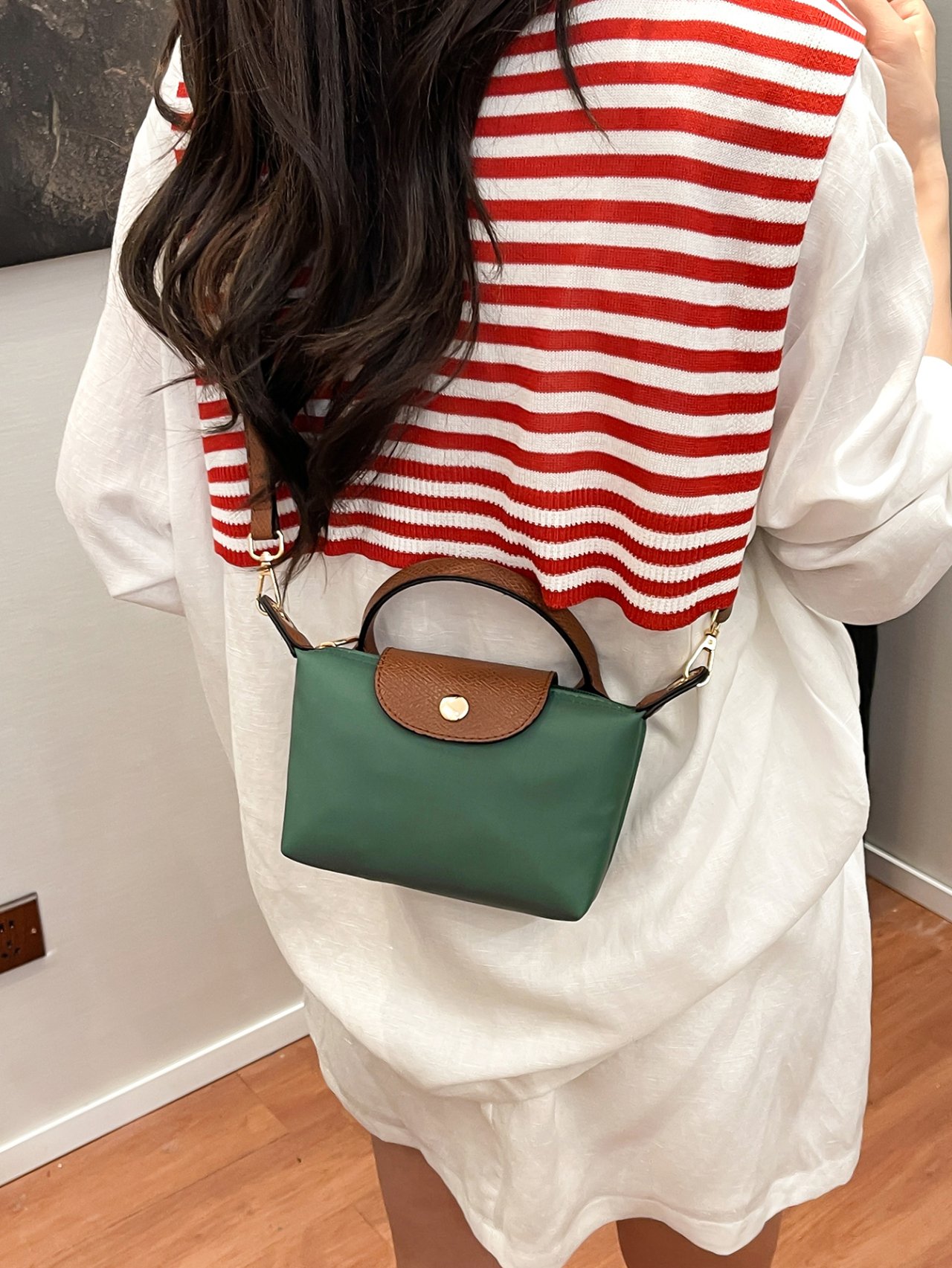 Green Mini Crossbody Bag