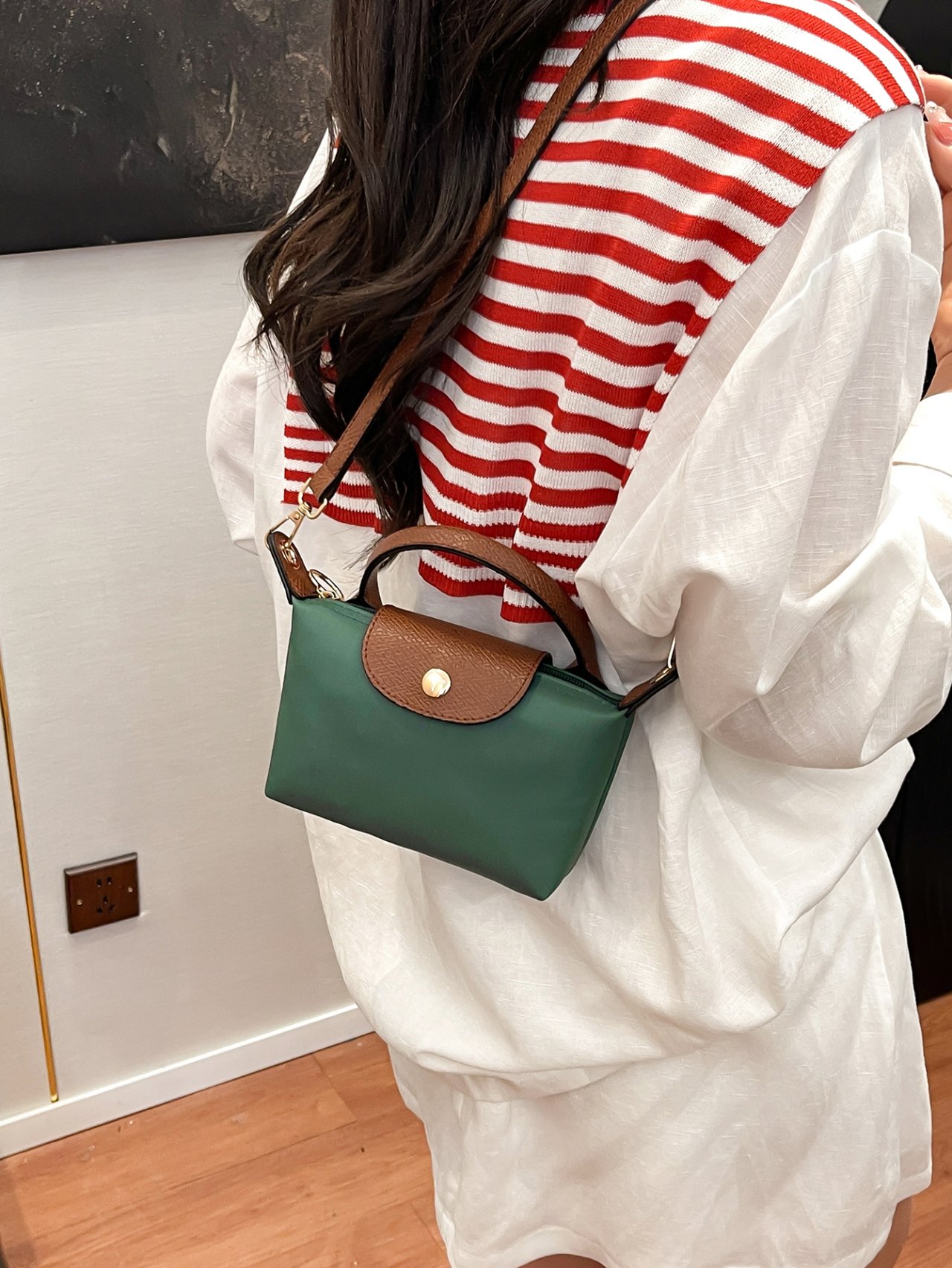 Green Mini Crossbody Bag