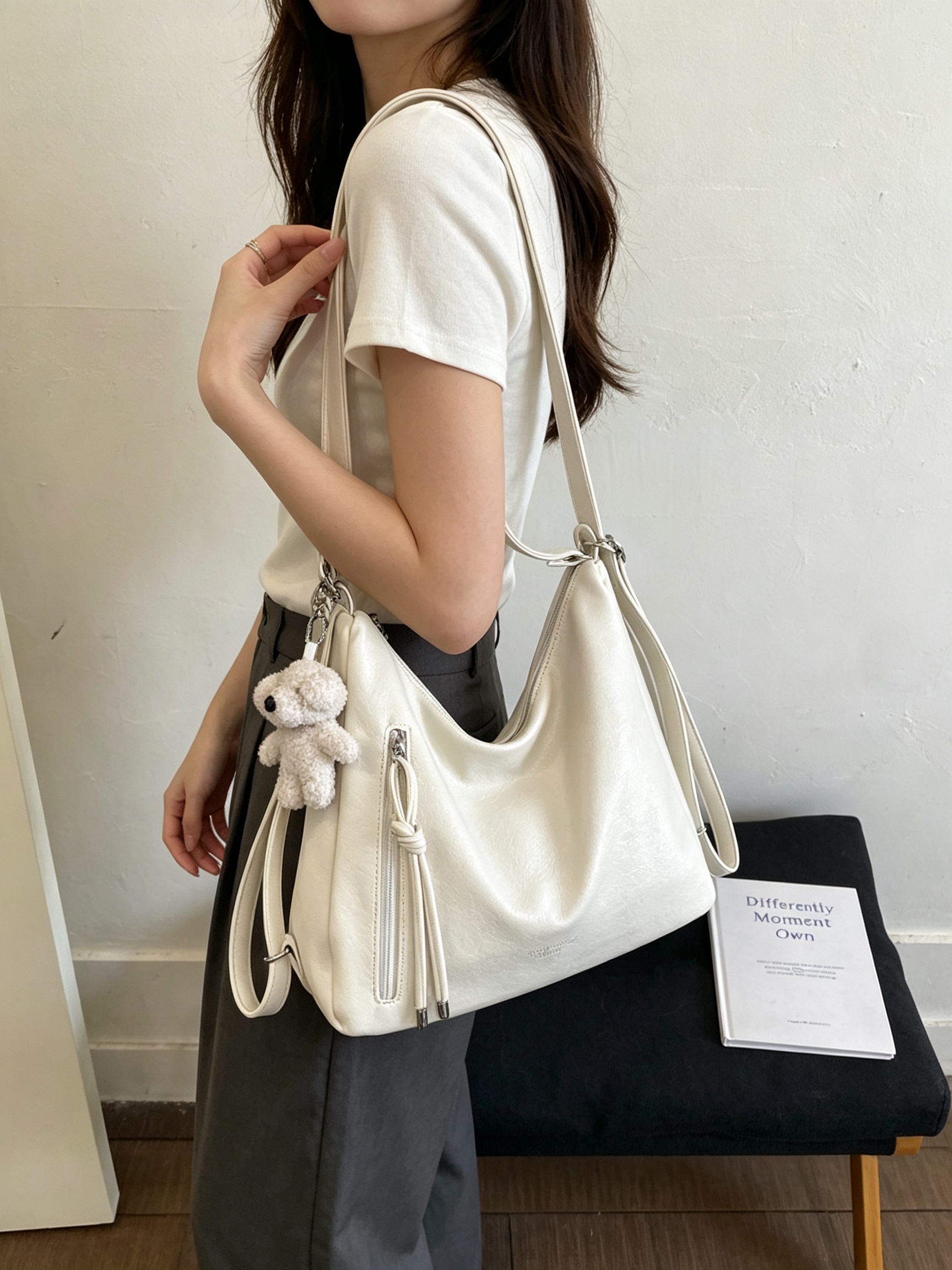 White Shoulder Bag