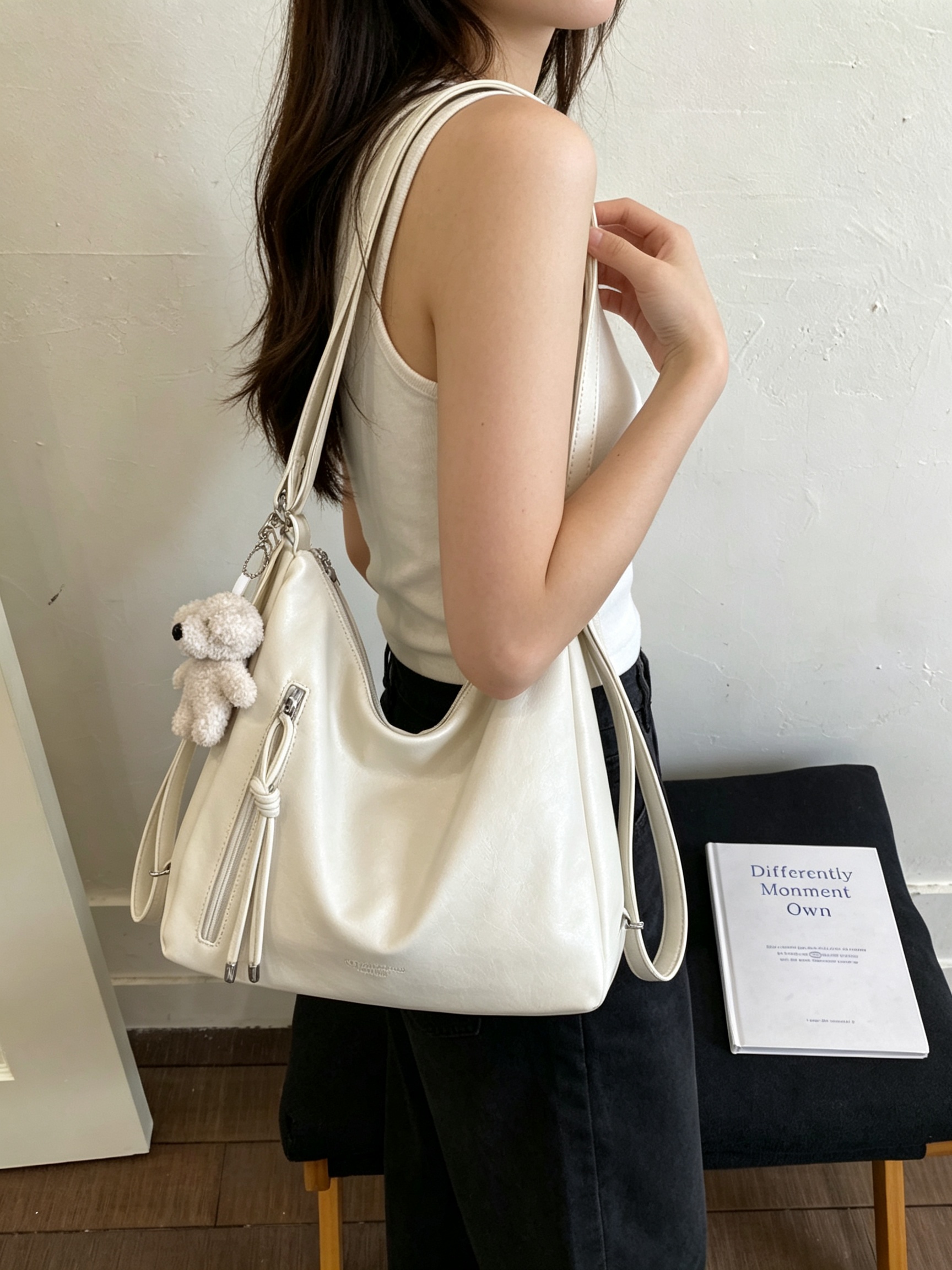 White Shoulder Bag