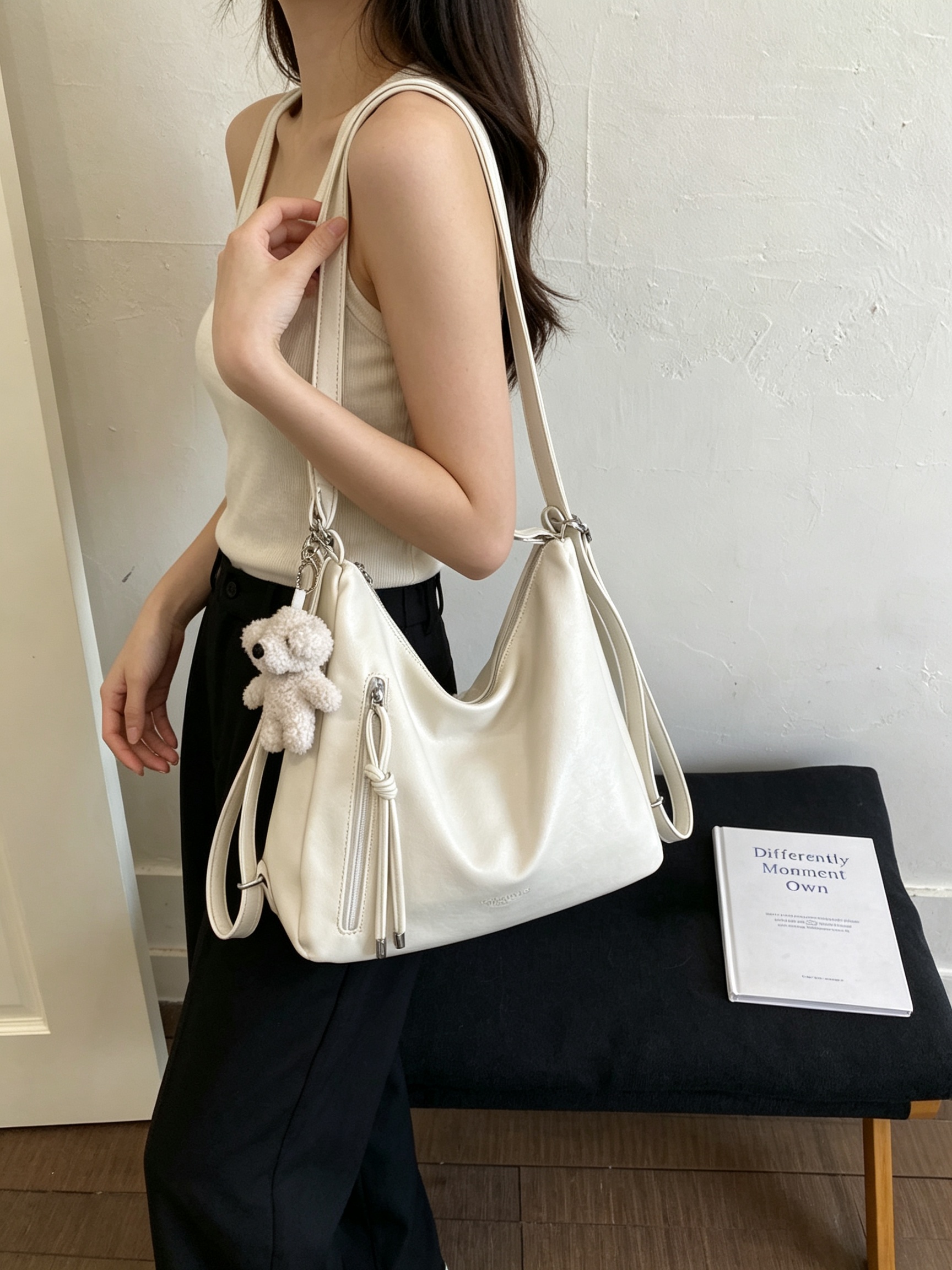 White Shoulder Bag
