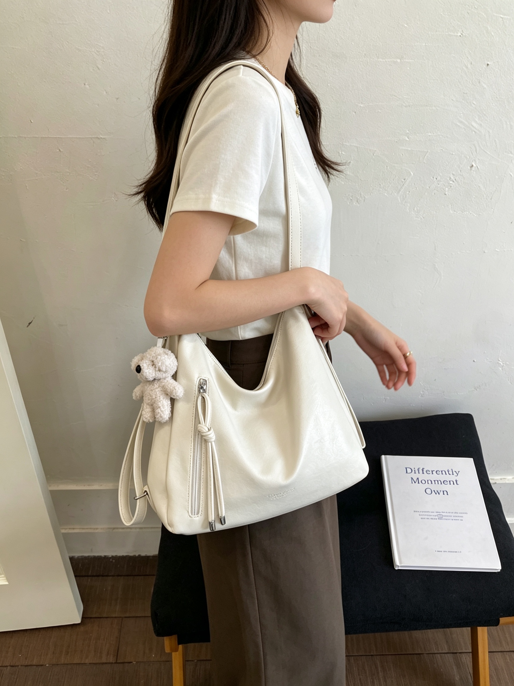 White Shoulder Bag