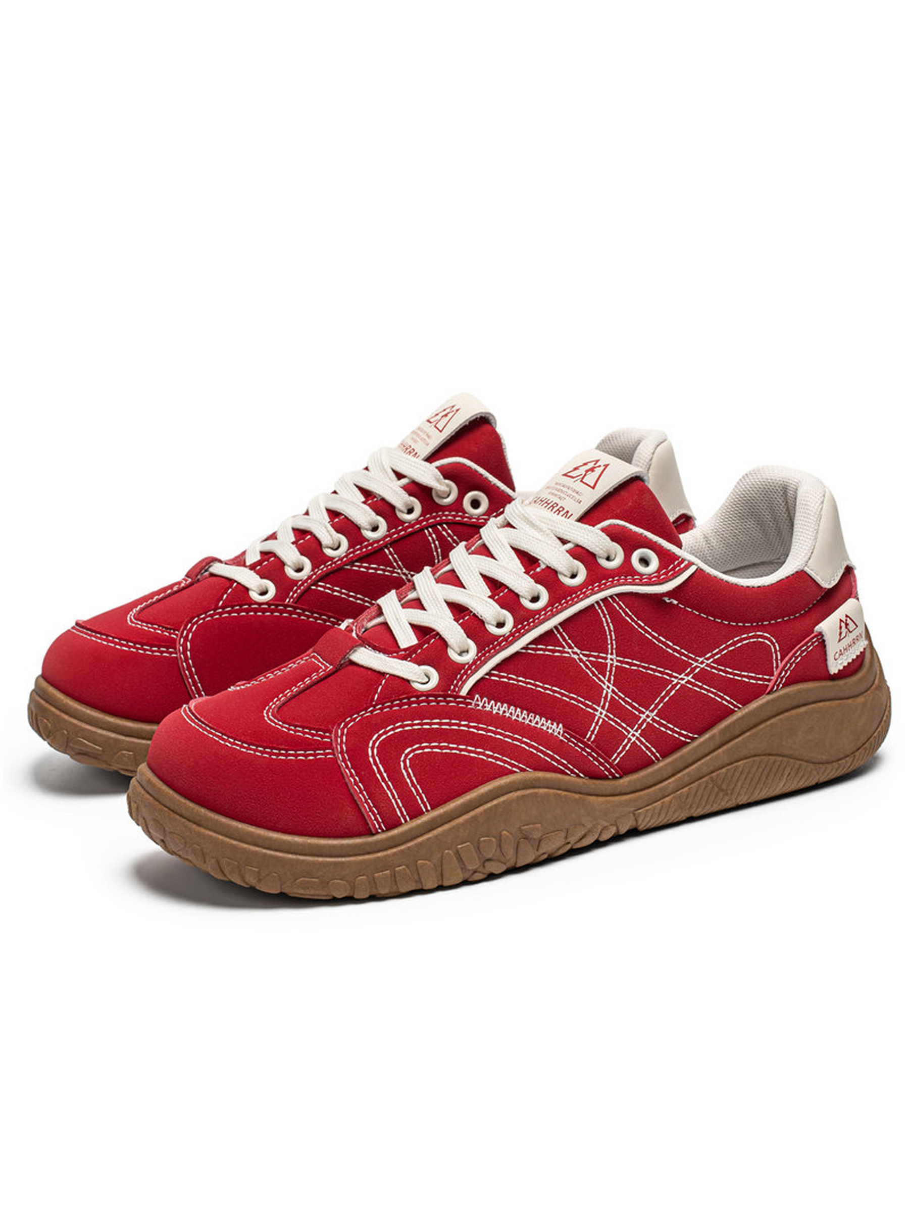 Mens Red Casual Shoes