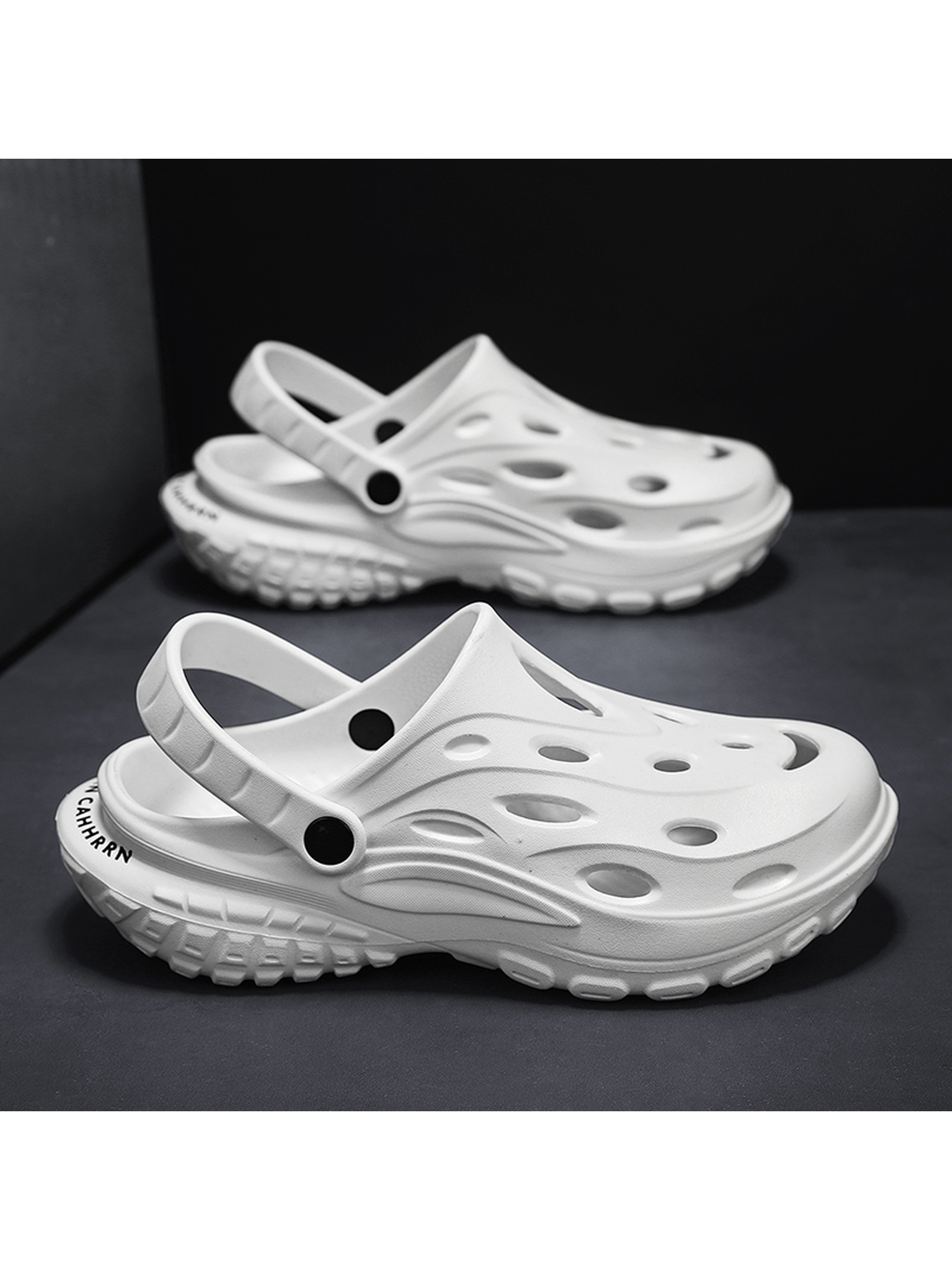 Mens White Comfort Sandals