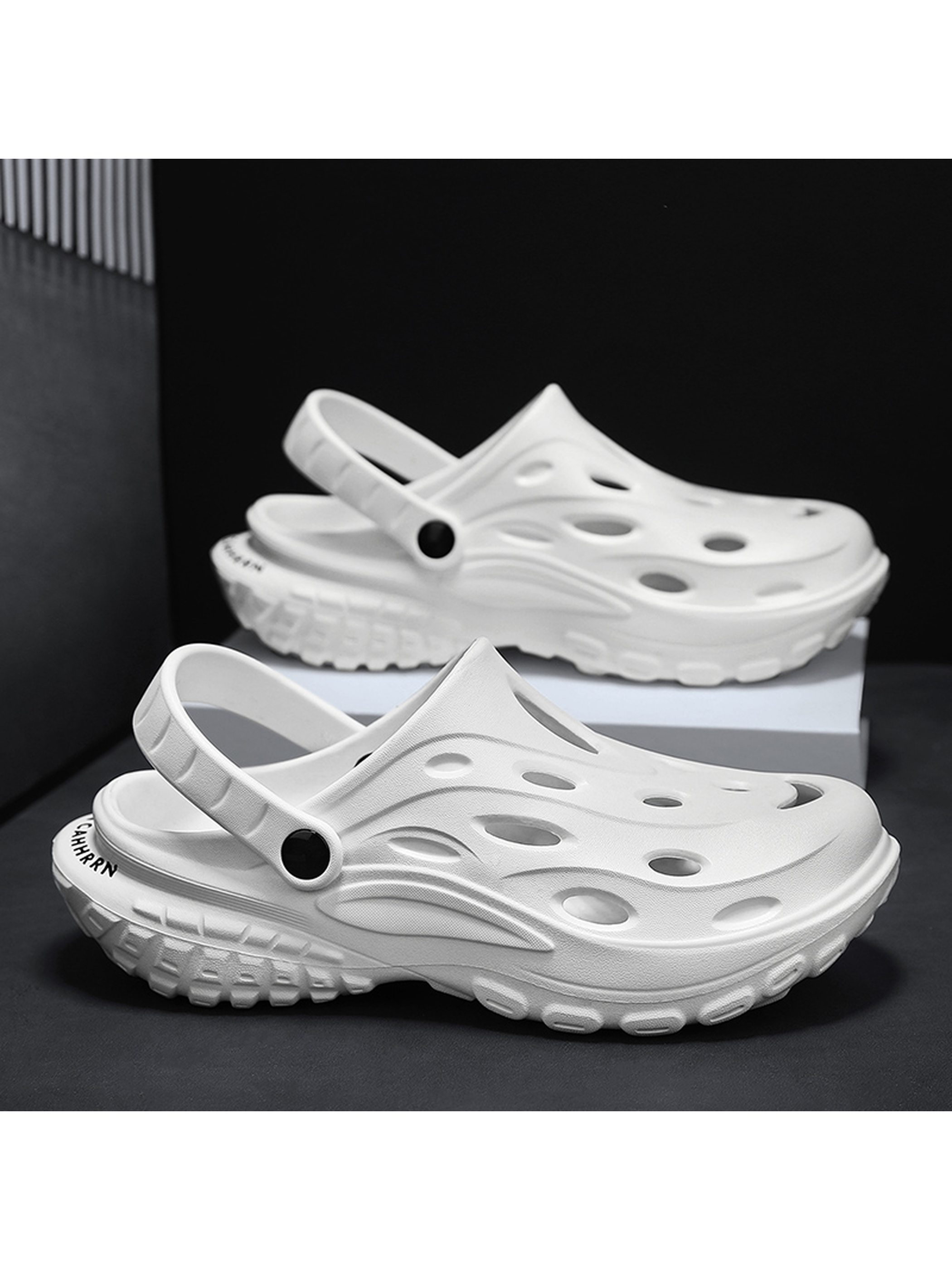 Mens White Comfort Sandals