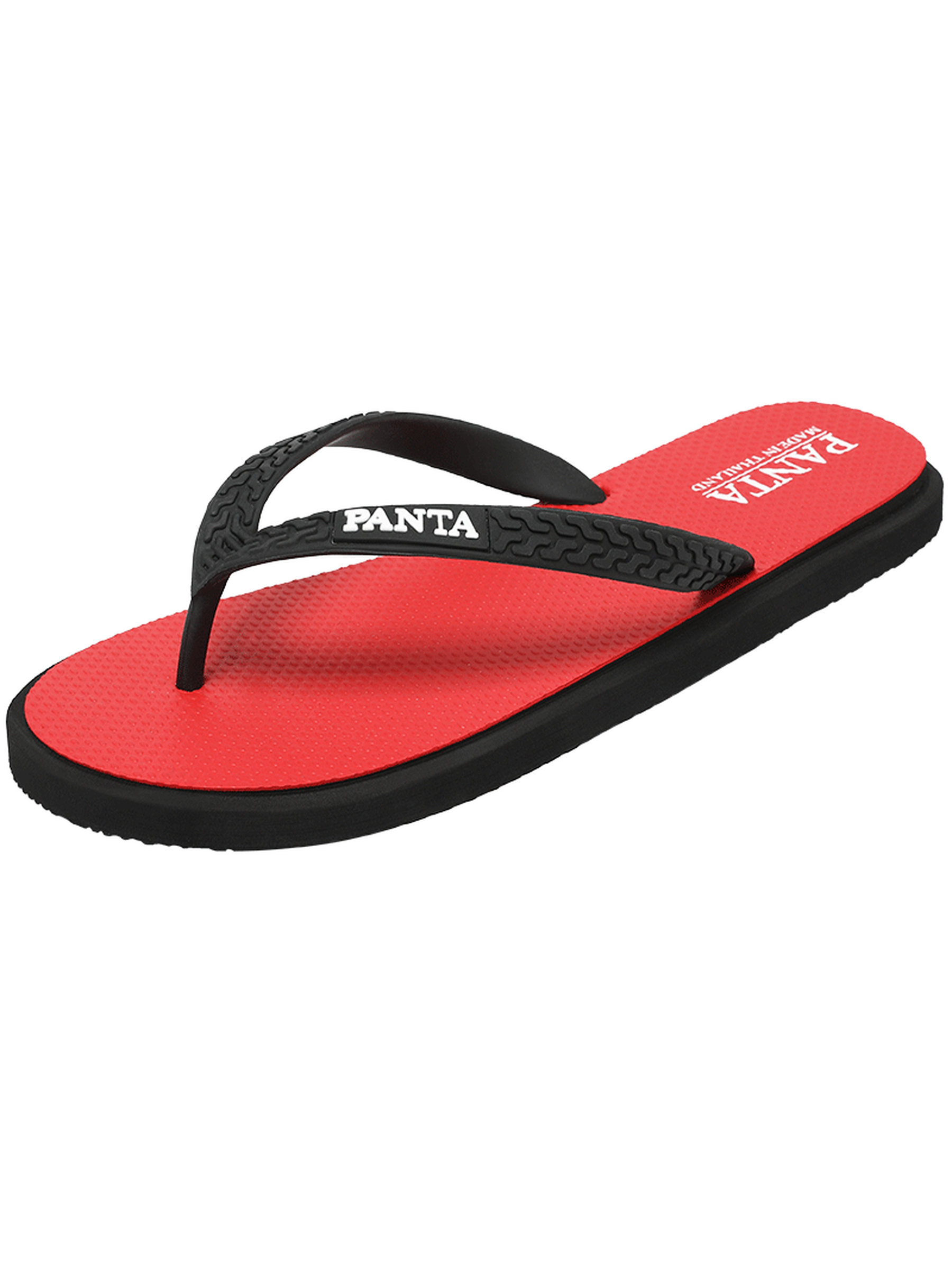 Red Comfort Slip-On Flip Flops